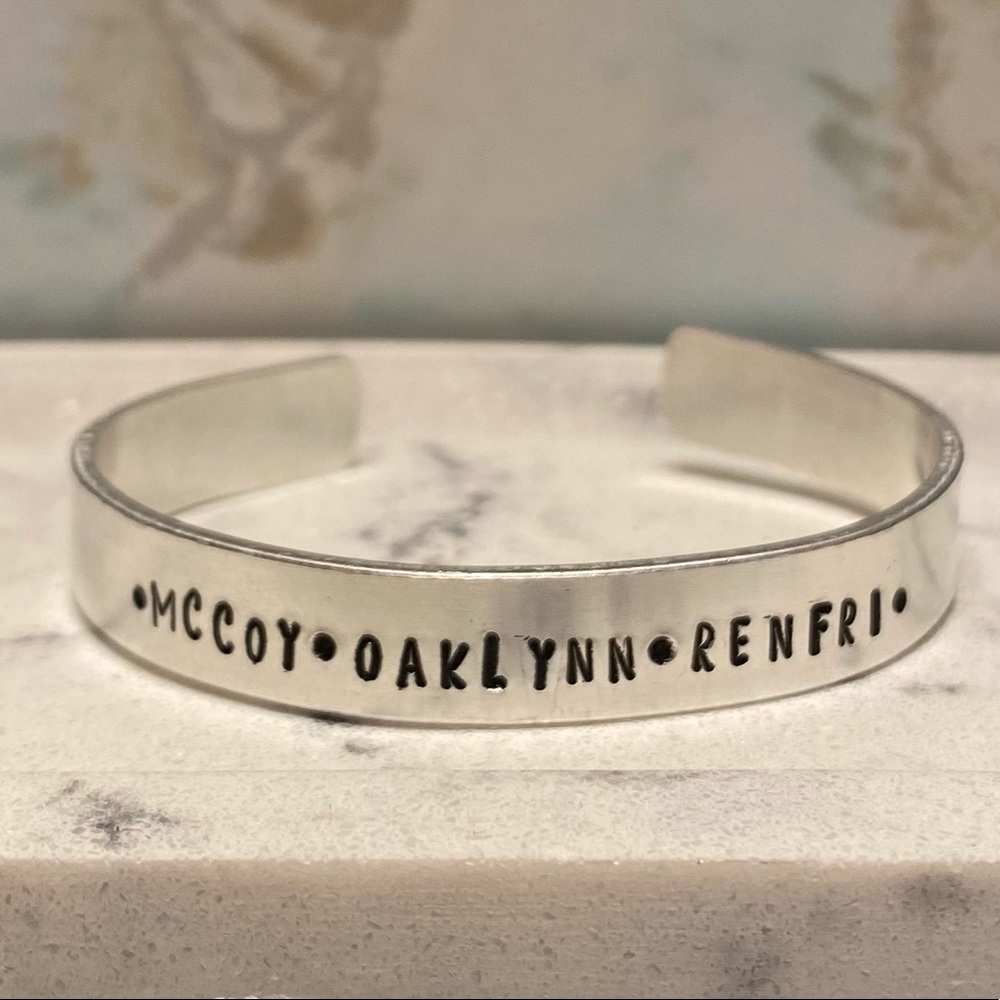 Customized Aluminum bracelets